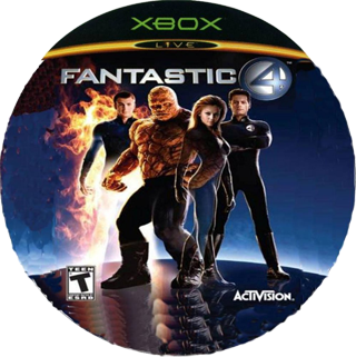 Fantastic 4 (USA) Game Disc